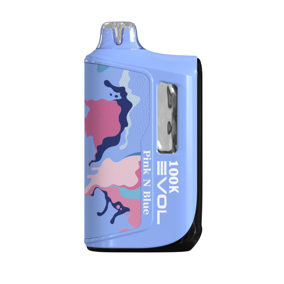 EVOL 100K Puff Disposable Pink N Blue