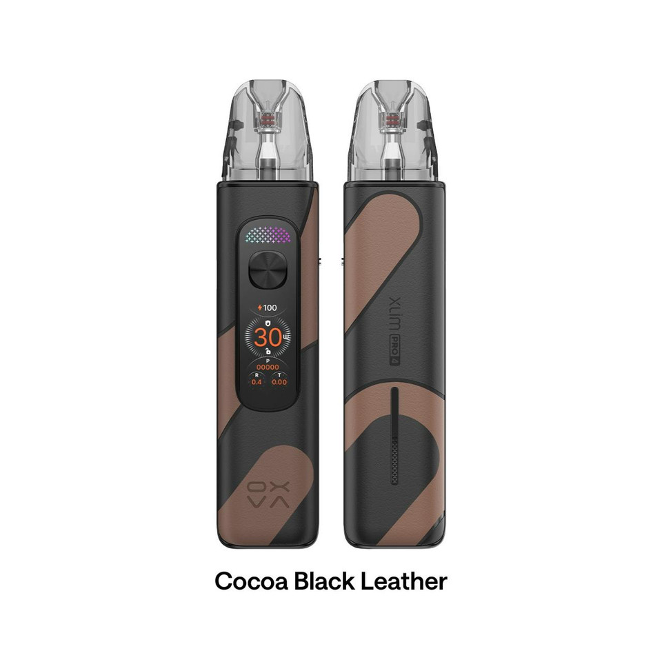 OXVA Xlim Pro 4 Kit Cocoa Black Leather