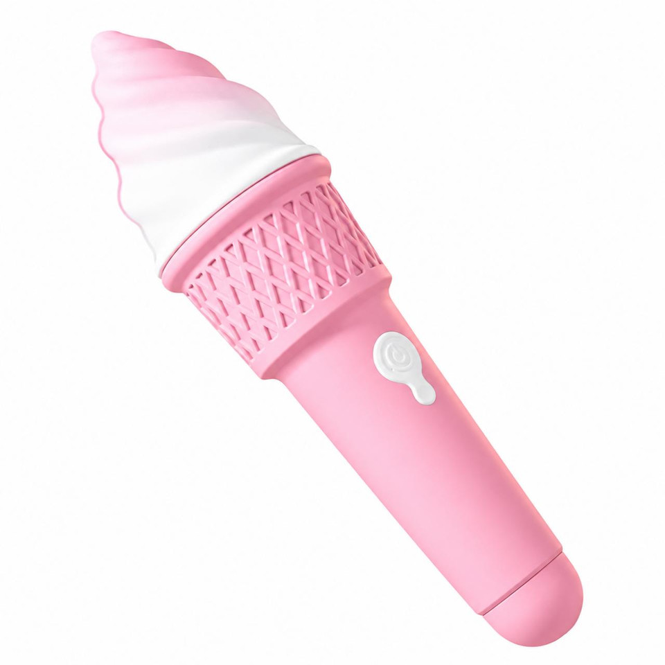 Ice Cream Vibrator Pink
