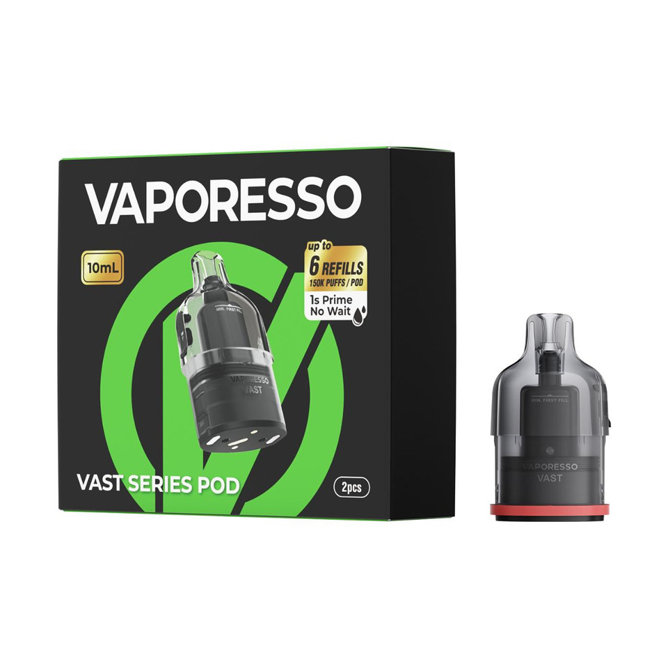 Vaporesso VAST Replacement Pod Cartridge - 2PK