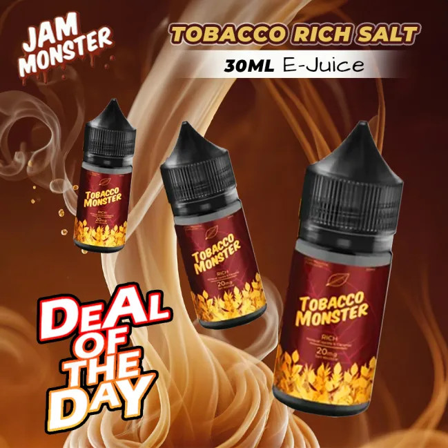Tobacco Monster Rich Salt 30ml E-Juice