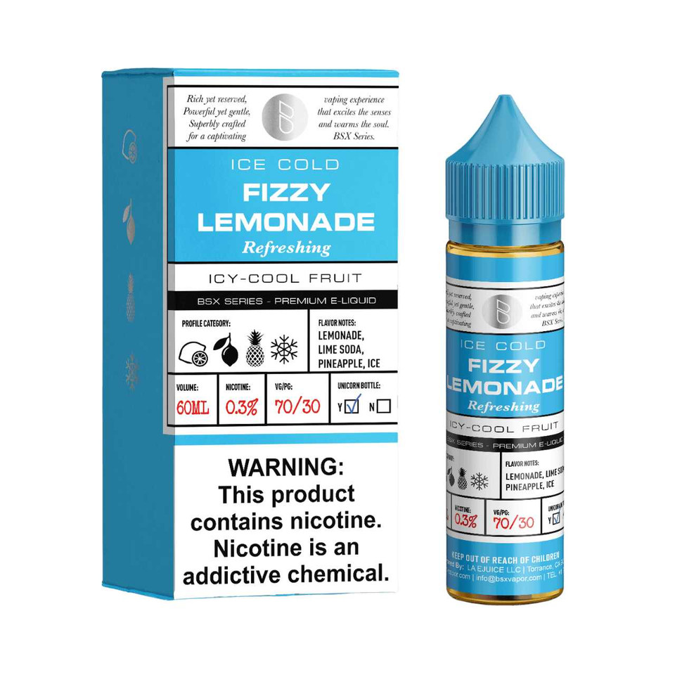 BSX Fizzy Lemonade 60ml E-Juice