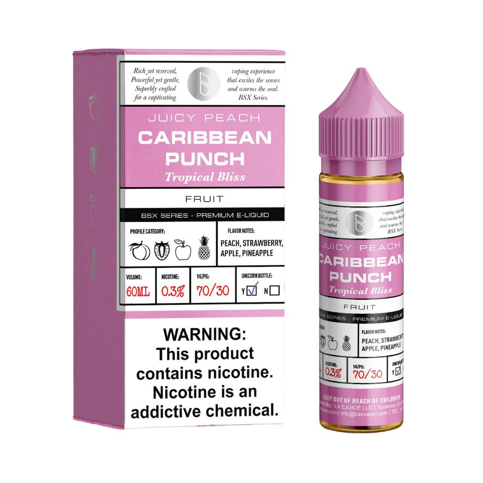 BSX Caribbean Punch 60ml E-Juice