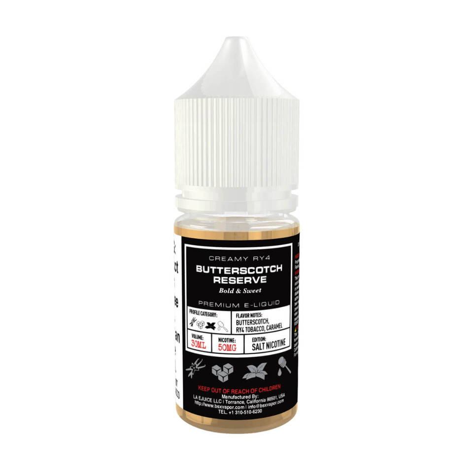 BSX Butterscotch Grand Reserve Salts 30ml E-Juice