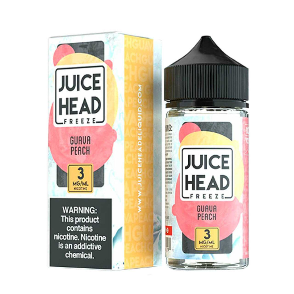 Juice Head Freeze Guava Peach 100ml E-Juice