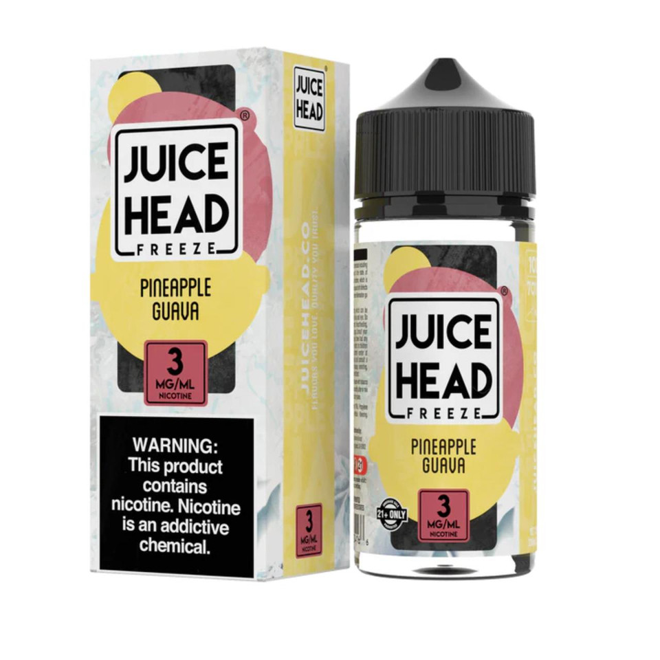 Juice Head Pineapple Guava Freeze 100ml E-Juice