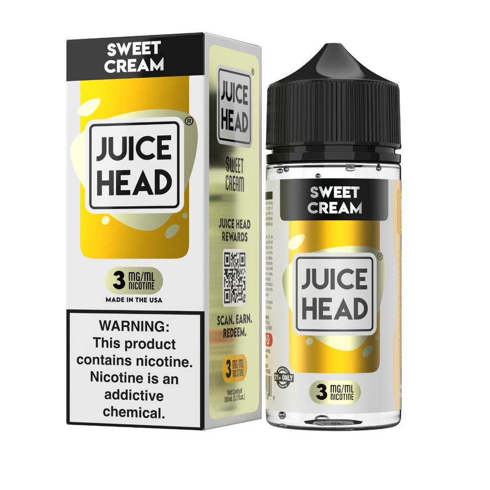 Juice Head Desserts Sweet Cream 100ml E-Juice 3mg