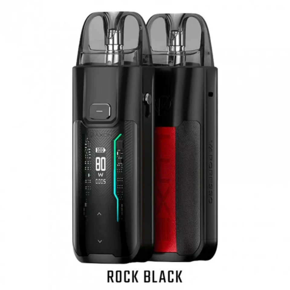 Vaporesso Luxe XR Max Kit Rock Black Leather