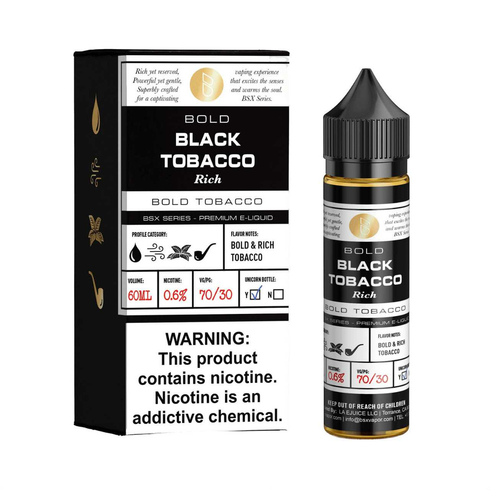BSX Black Tobacco 60ml E-Juice