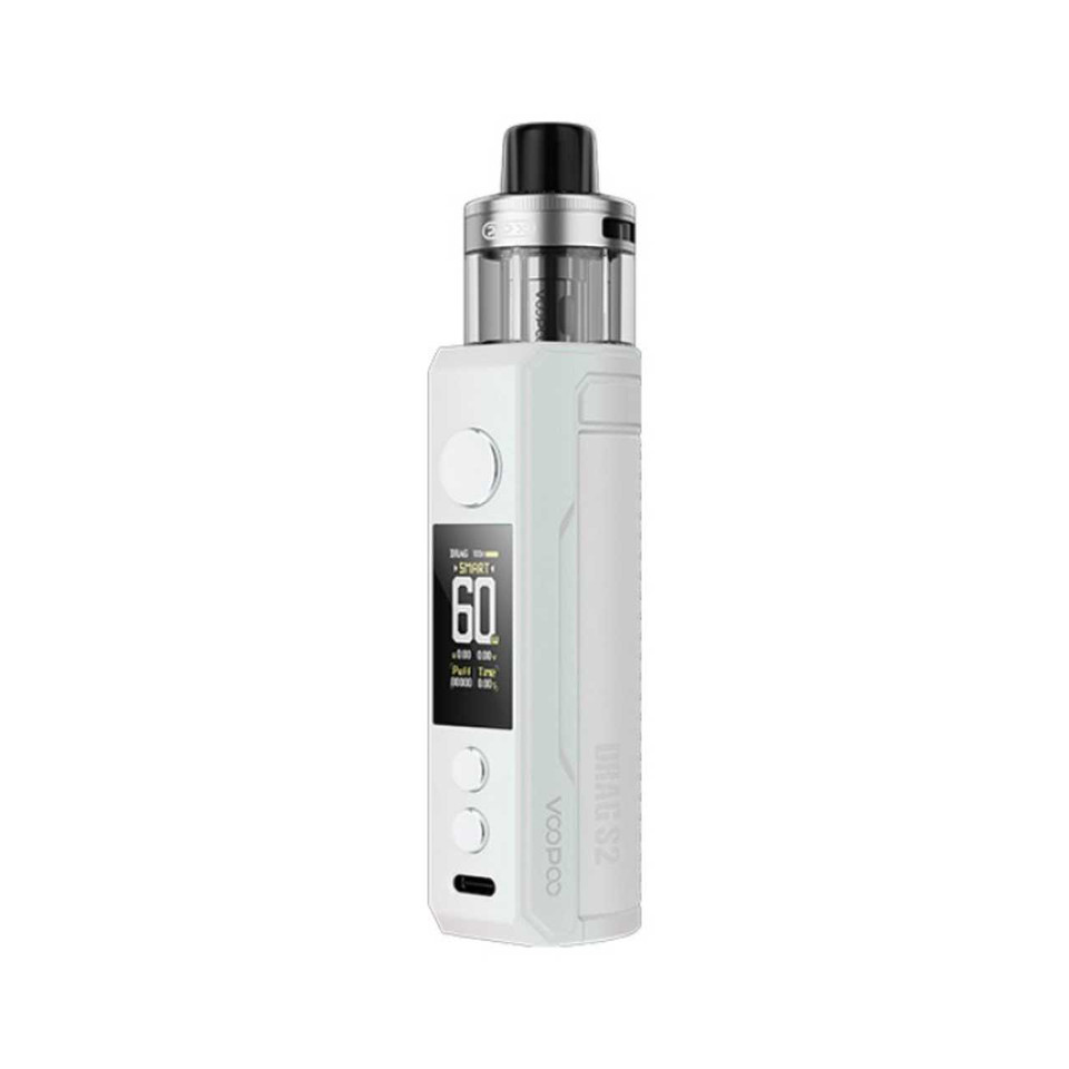 VooPoo DRAG S2 Kit Pearl Silver