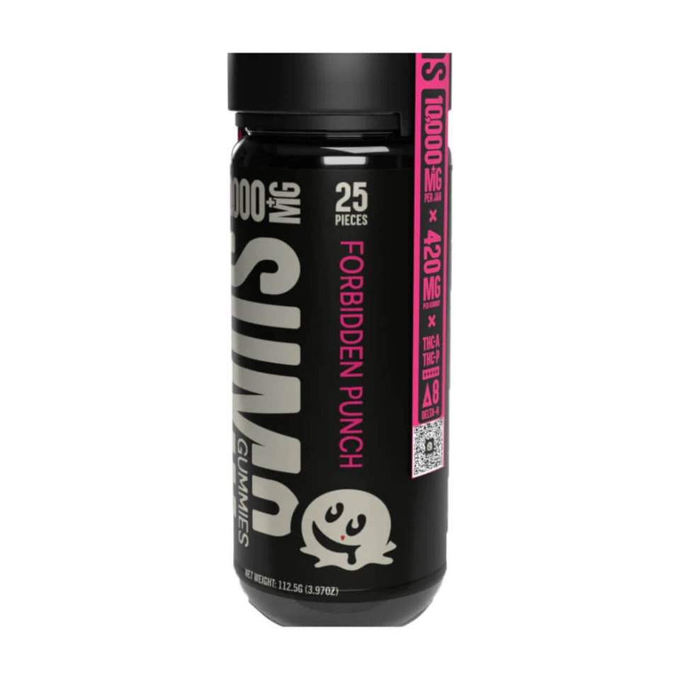 Half Bakd Sumo Blend THC A Gummies 10000MG Forbidden Punch