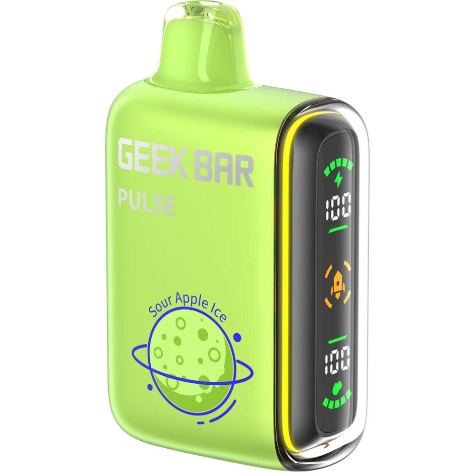 Geek Vape Pulse 15,000 Puff Disposable Sour Apple Ice