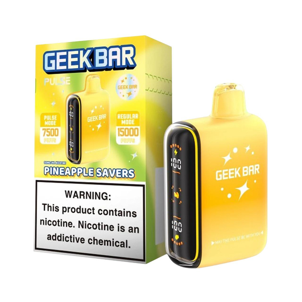 Geek Vape Pulse 15000 Puff Disposable Savers Edition - Pineapple Savers