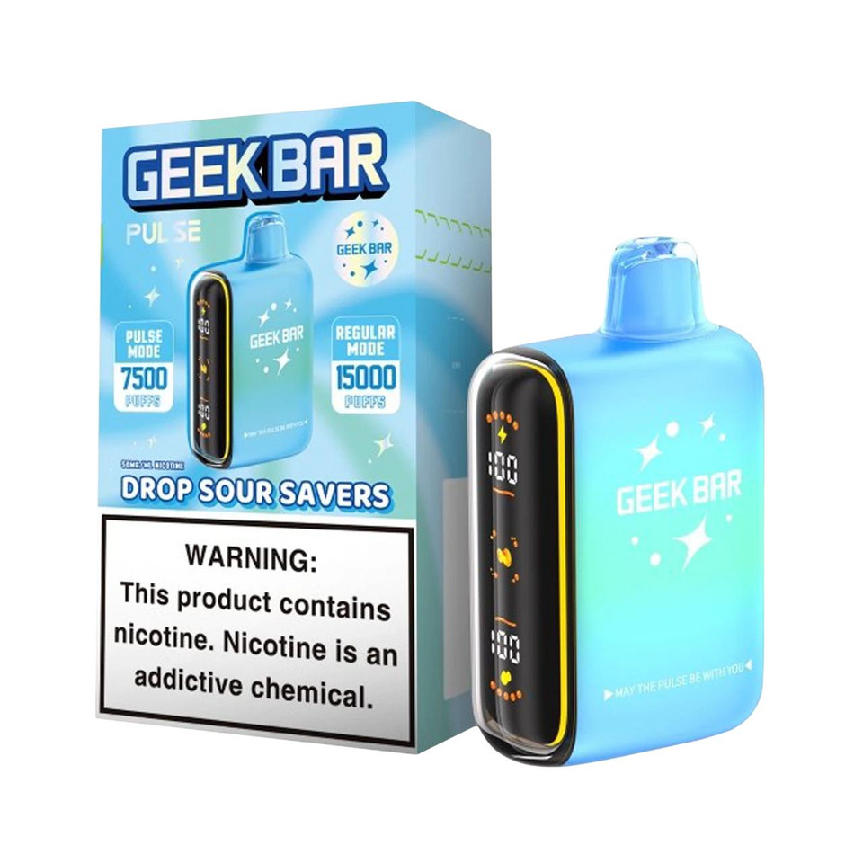 Geek Vape Pulse 15000 Puff Disposable Savers Edition - Drop Sour Savers