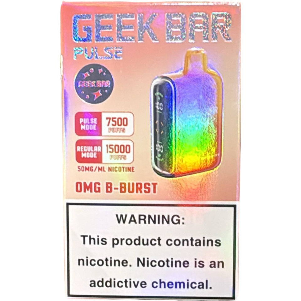 Geek Vape Pulse 15,000 Puff Disposable OMG Blow Burst