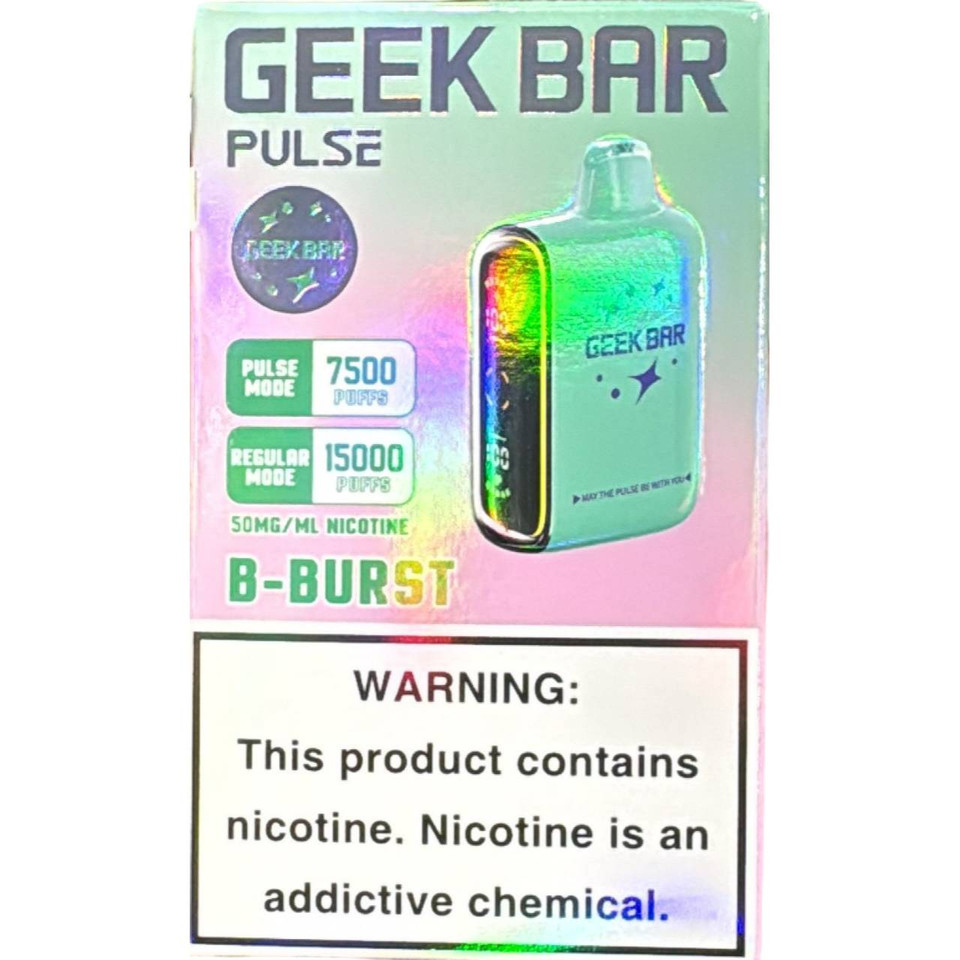 Geek Vape Pulse 15,000 Puff Disposable Blow Burst