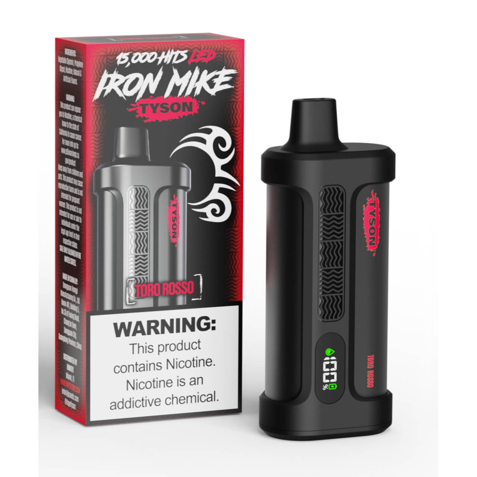 Iron Mike Tyson 15,000 Puff Disposable Toro Rosso