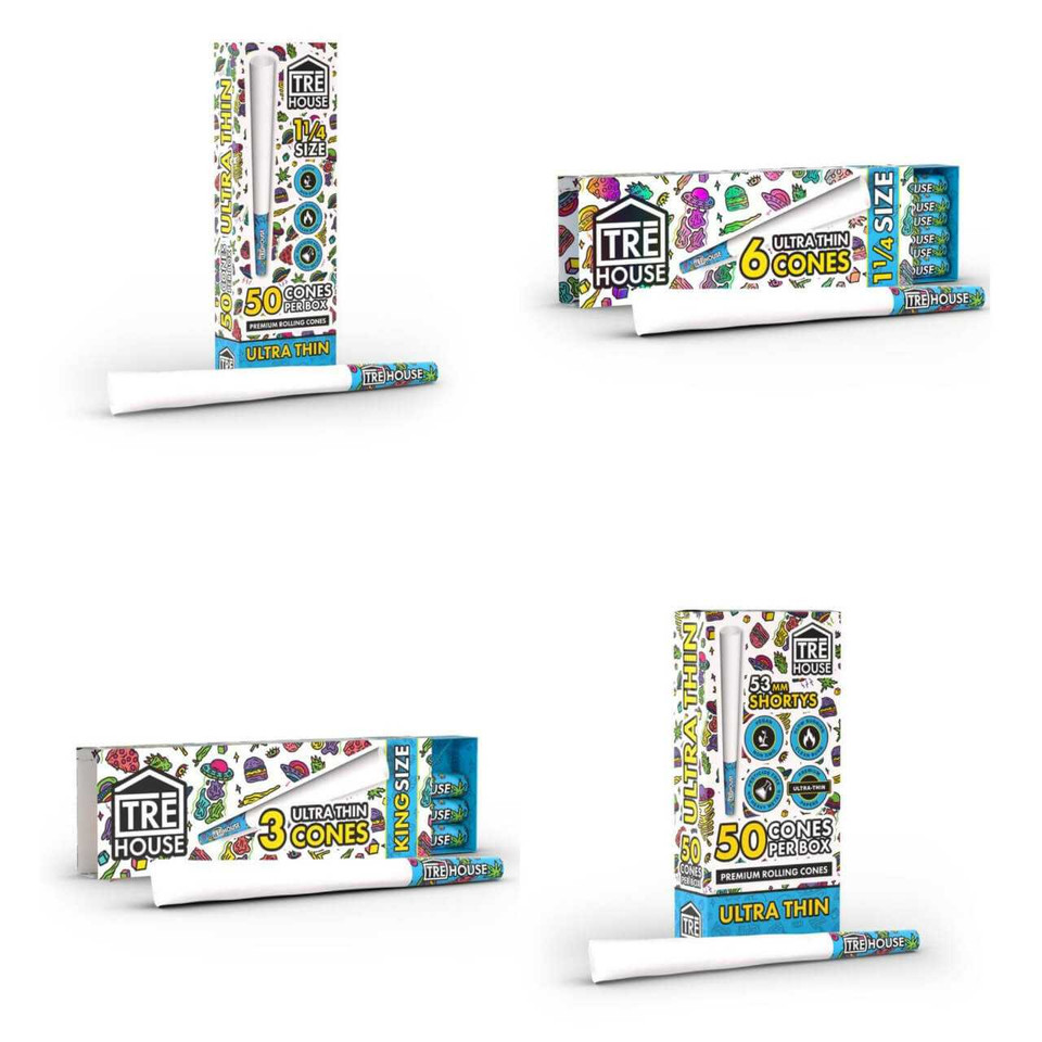 TRĒ House Premium Pre Roll Cones
