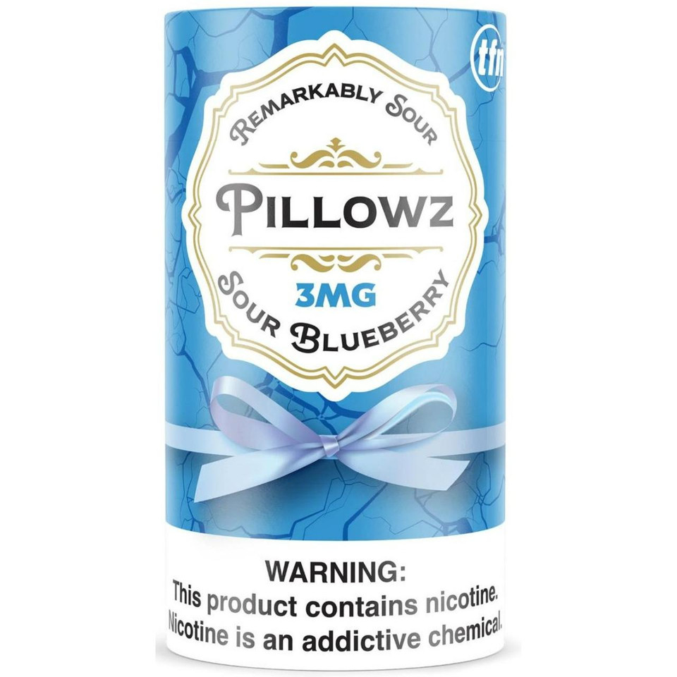 Pillowz TFN Pouches - 5PK Sour Blueberry - 3MG