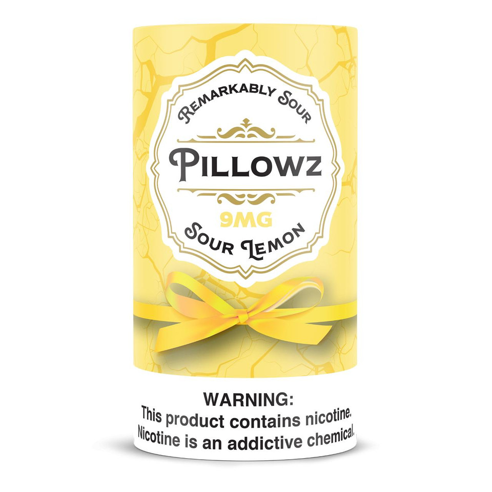Pillowz TFN Pouches - 5PK Sour Lemon - 9MG