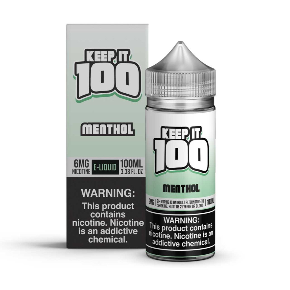 Keep it 100 Menthol 100ml E-Juice 6mg