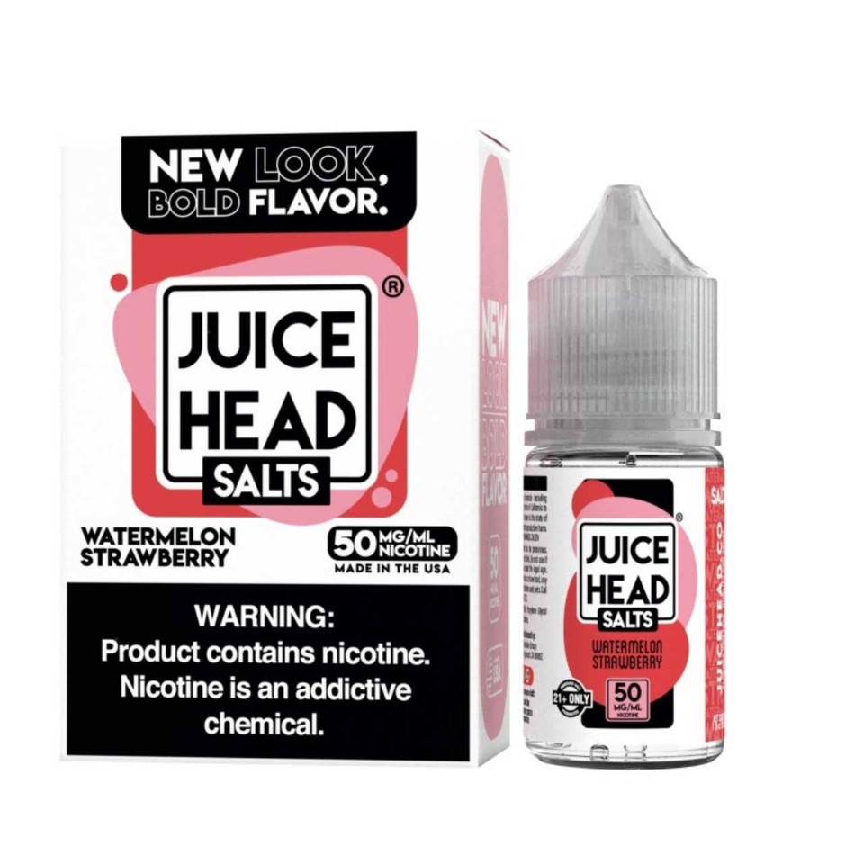 Juice Head Watermelon Strawberry Salts 30ml E-Juice