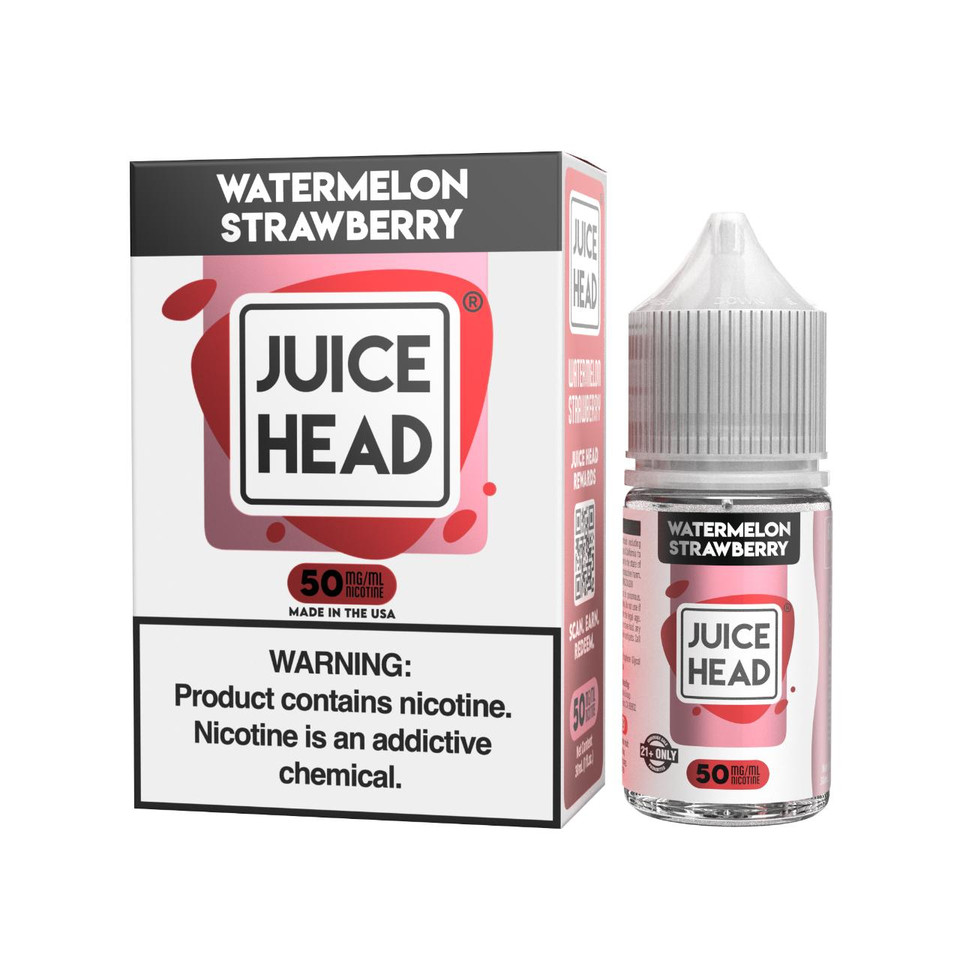 Juice Head Watermelon Strawberry Salts 30ml E-Juice 50mg