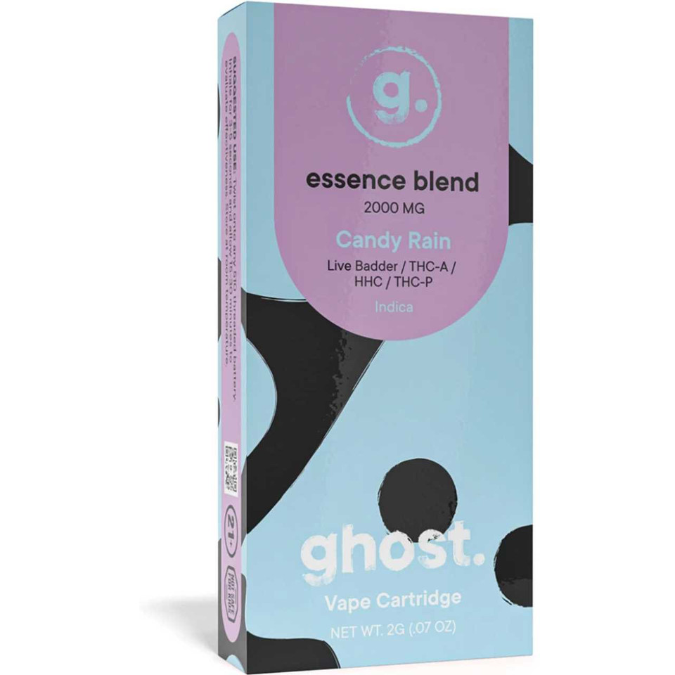 Ghost Essence Blend Live Badder Cartridge – 2G Candy Rain