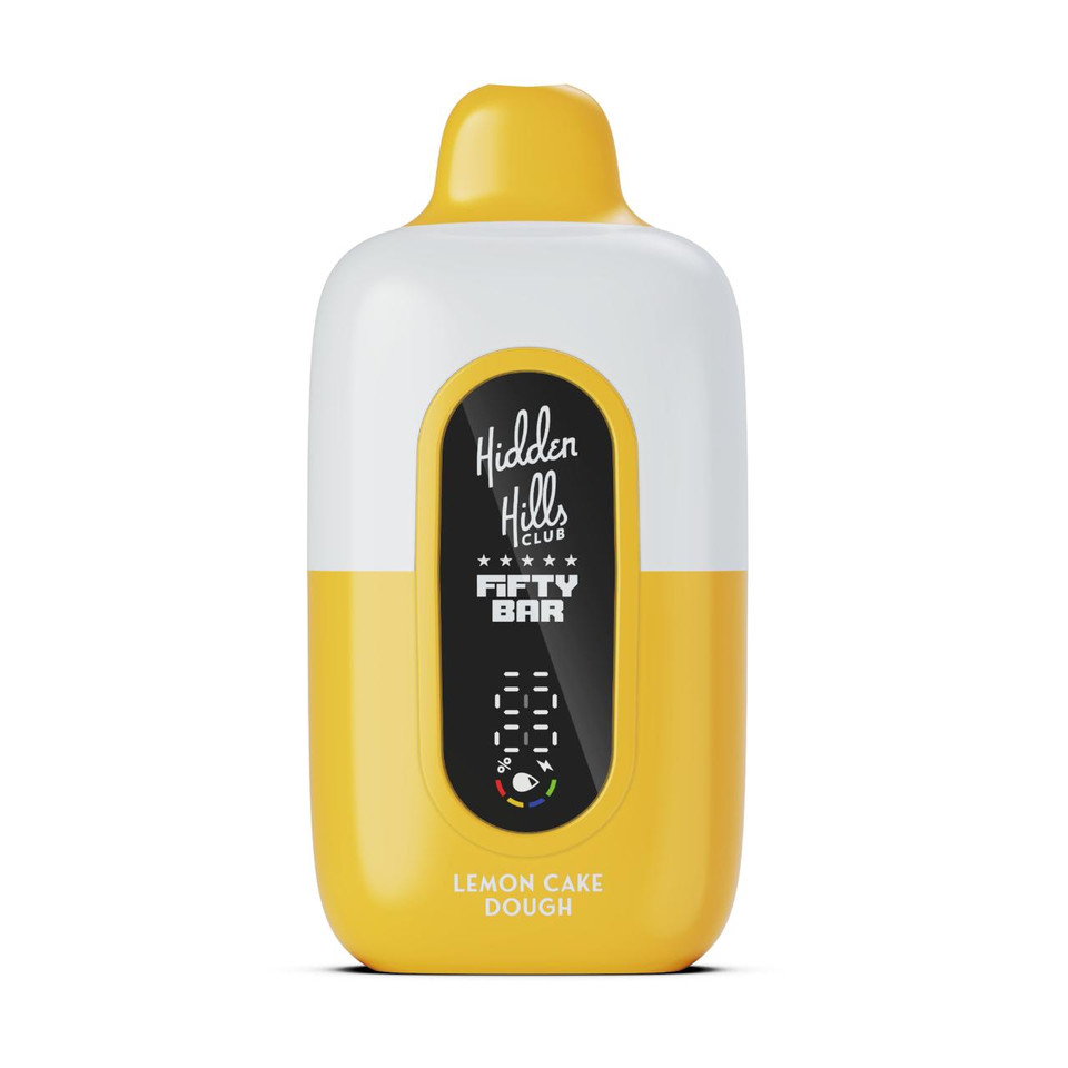 Hidden Hills x Fifty Bar 20000 Puff Disposable Lemon Cake Dough
