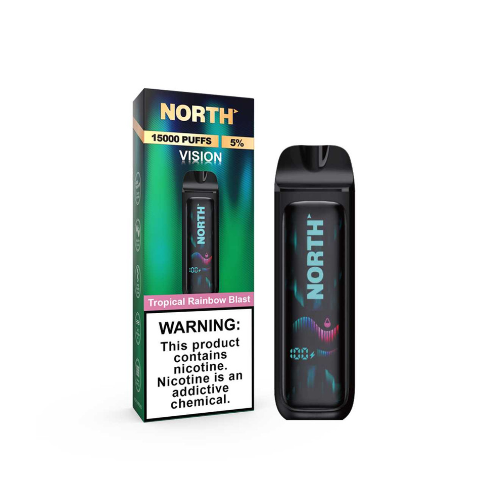 North Vision 15000 Puff Disposable Tropical Rainbow Blast