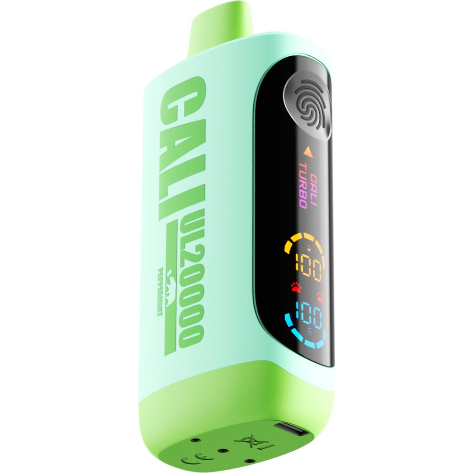 Cali UL20000 20,000 Puff Disposable Emerald edition - Peppermint