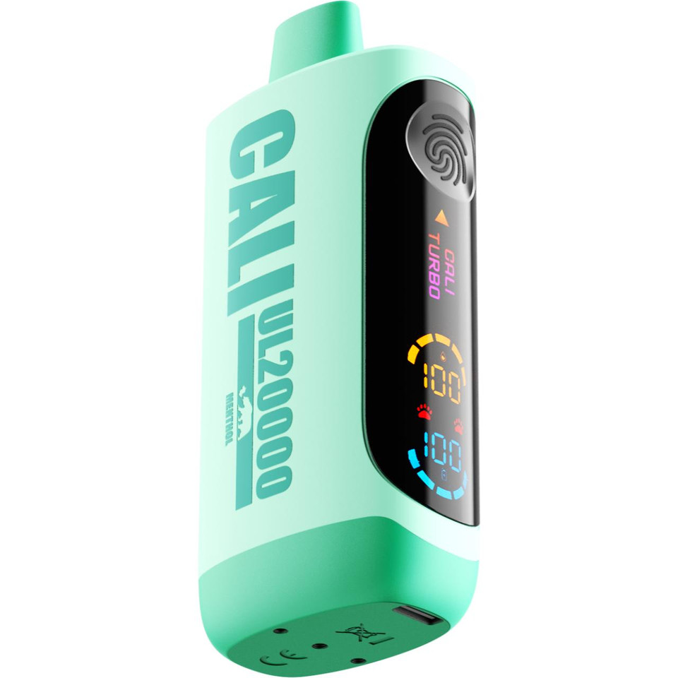 Cali UL20000 20,000 Puff Disposable Emerald edition - Menthol