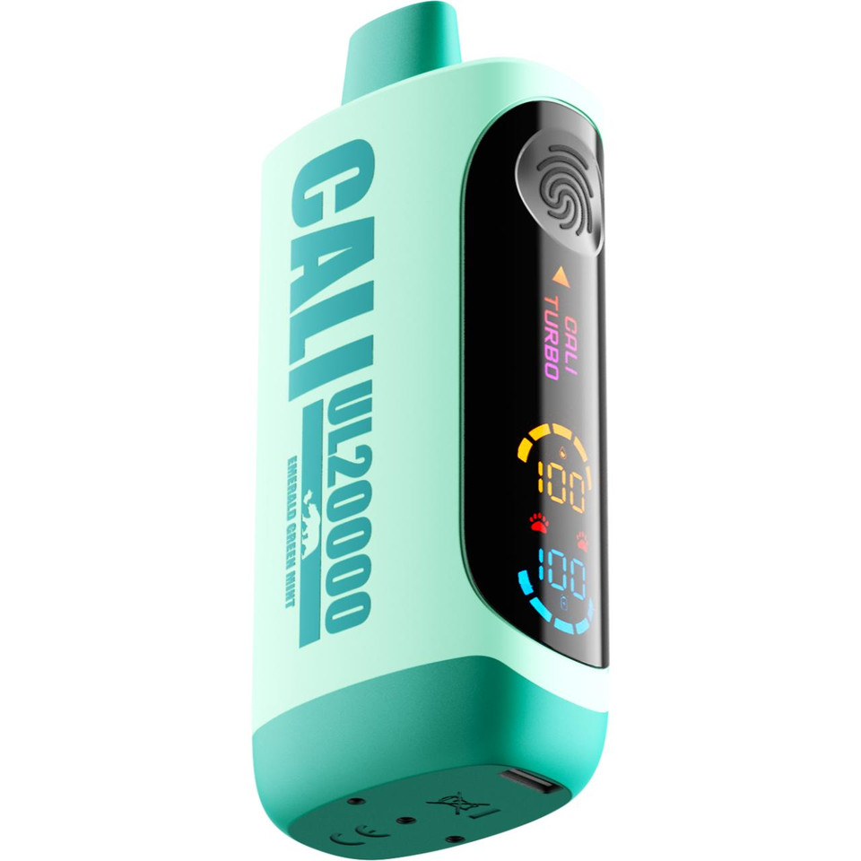 Cali UL20000 20,000 Puff Disposable Emerald edition - Emerald Green Mint