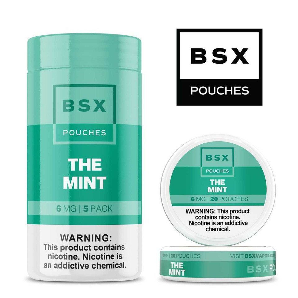 BSX Nicotine Pouches - 1PK The Mint