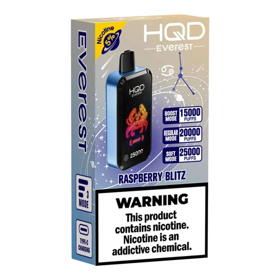 HQD Everest 25000 Puff Disposable Astrology Edition Raspberry Blitz