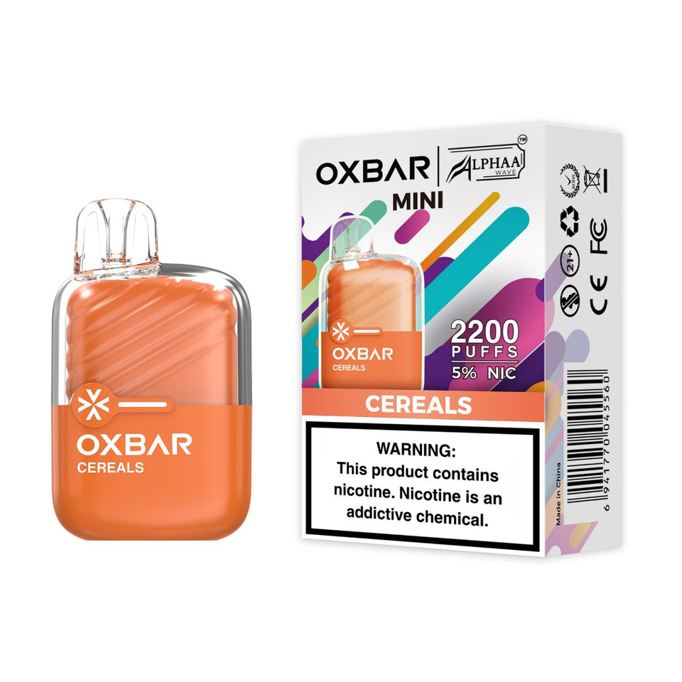 OXBAR x Alphaa Wave Mini 2200 Puff Disposable Cereals