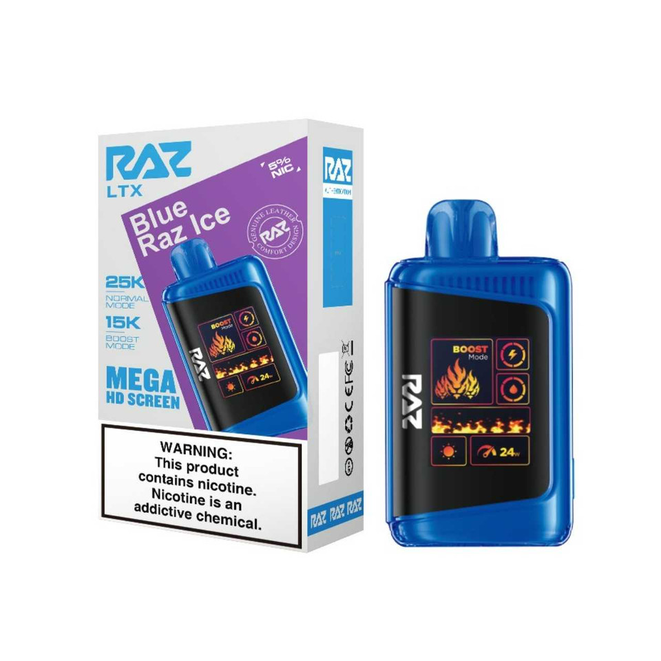 Geek Vape Raz LTX 25K Puff Disposable Blue Raz Ice