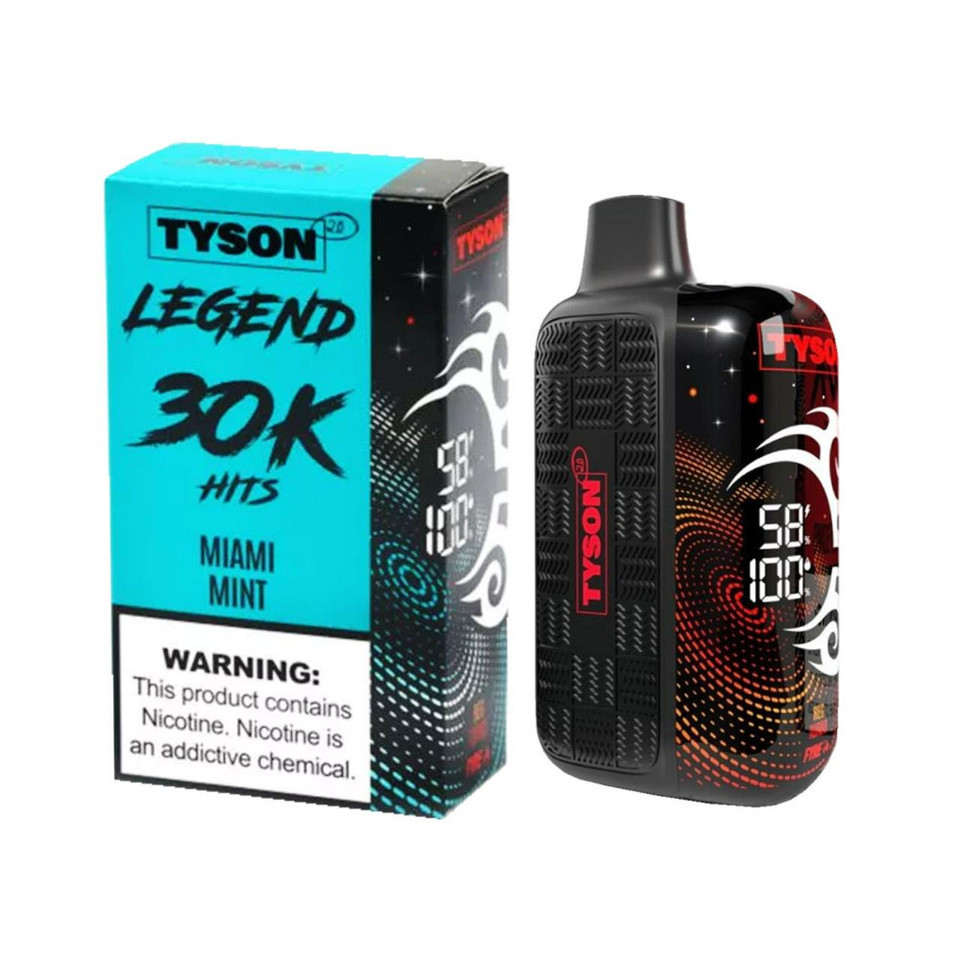 Tyson 2.0 Legend 30K Puff Disposable Miami Mint
