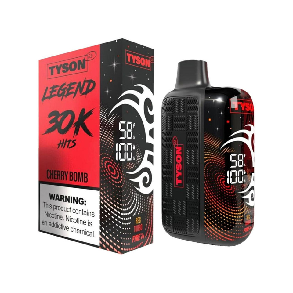 Tyson 2.0 Legend 30K Puff Disposable Cherry Bomb