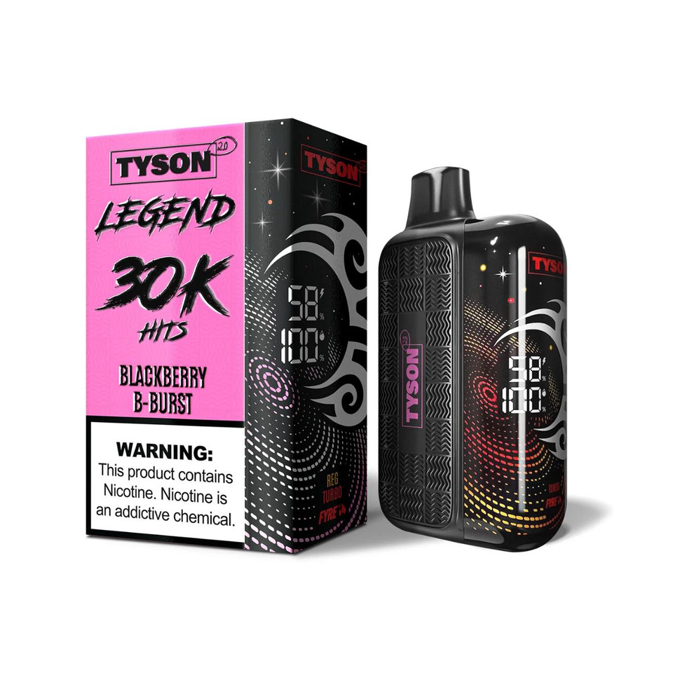 Tyson 2.0 Legend 30K Puff Disposable Blackberry B-Burst