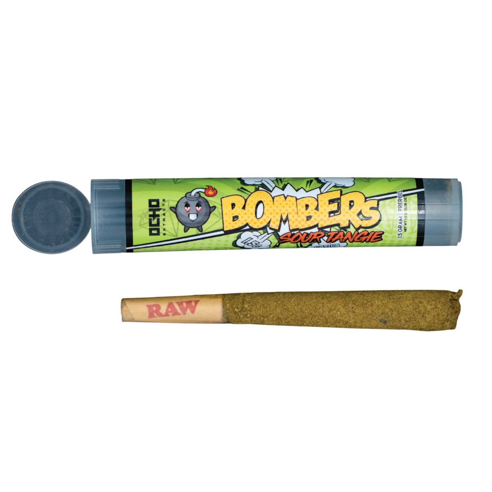 Ocho Extracts Bombers THC-A Pre Roll – 1.5G Sour Tangie