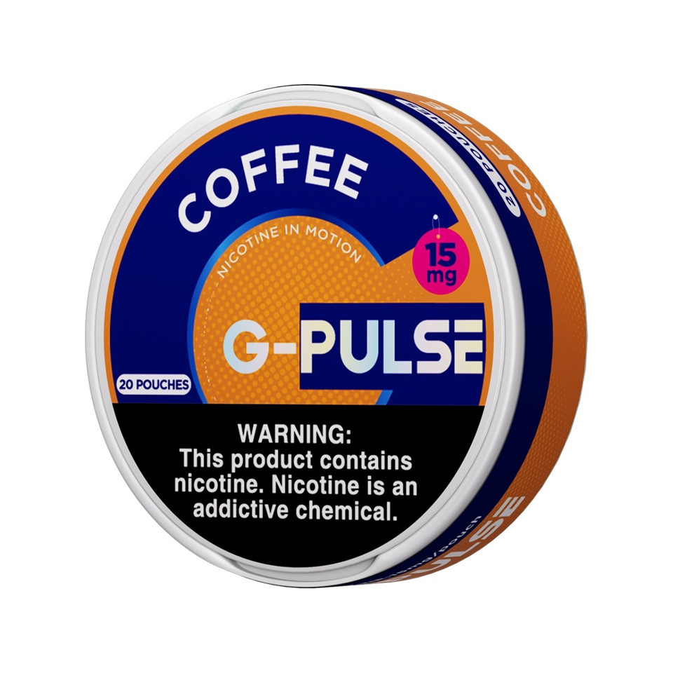 G-Pulse Nicotine Pouches - 5PK Coffee - 15MG
