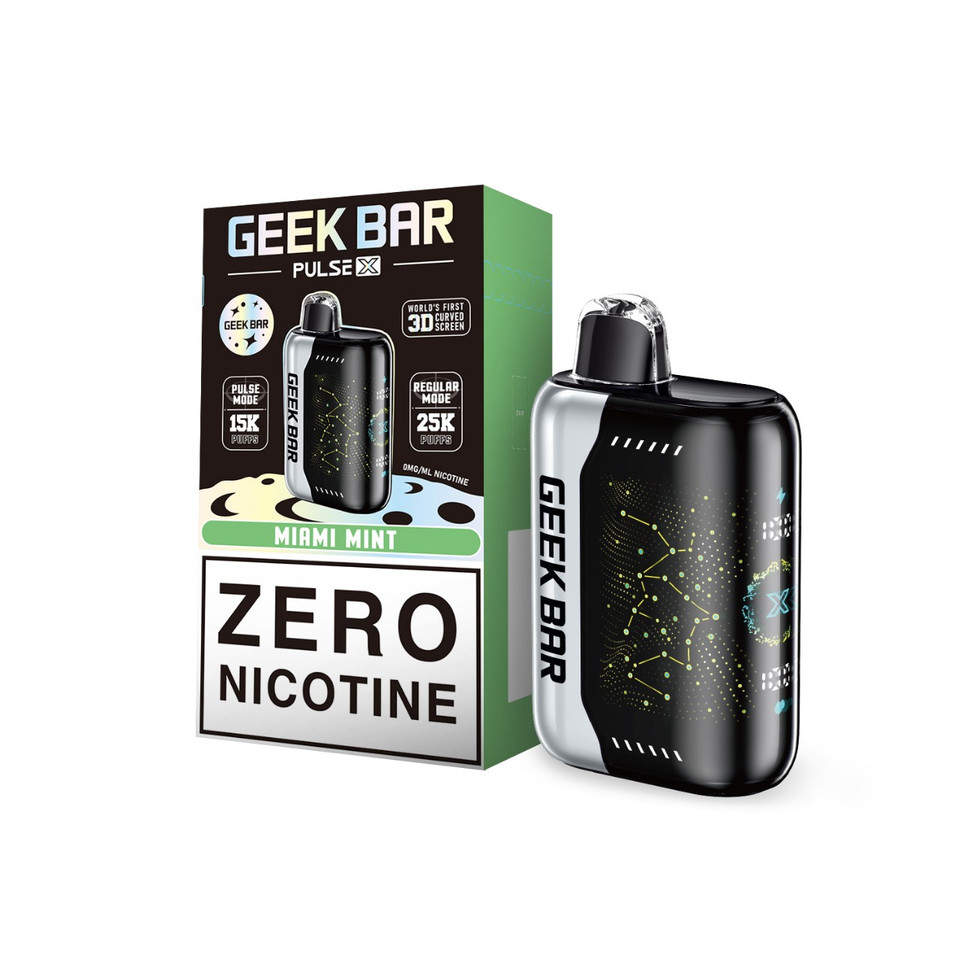 Geek Bar Pulse X 25000 Puff Zero Nicotine Disposable Blue Rancher