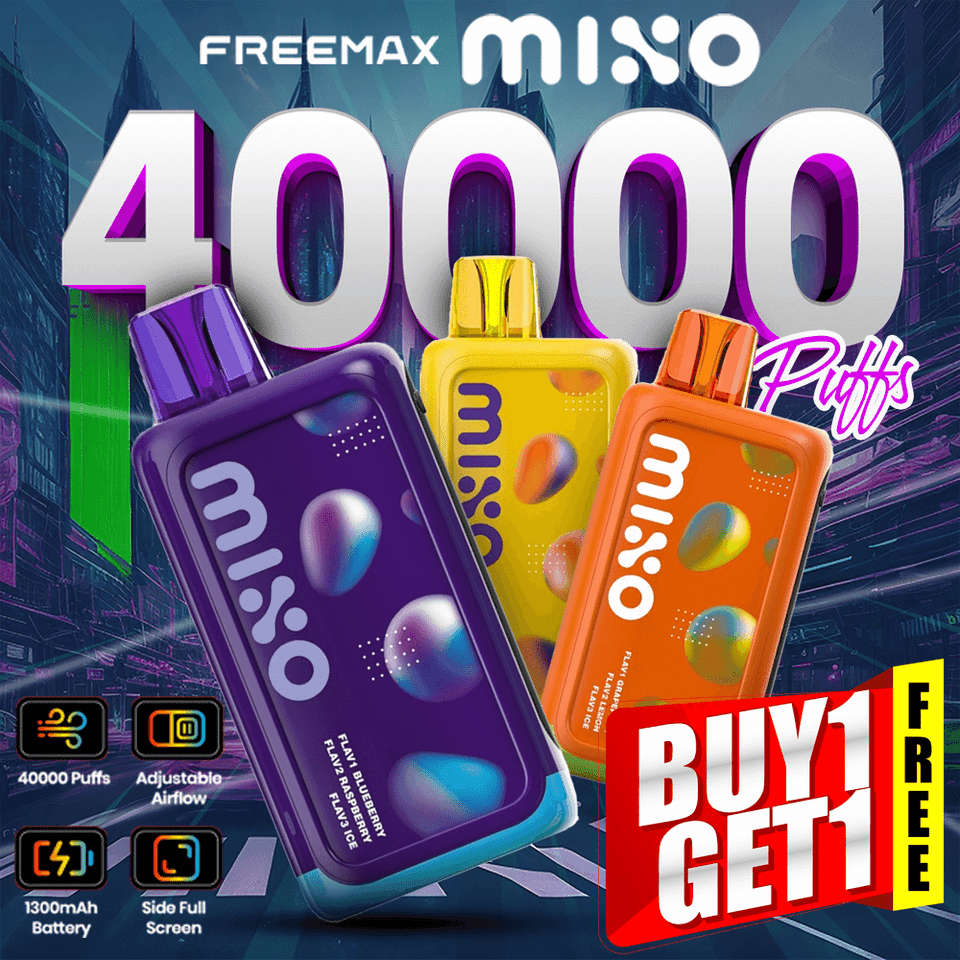 FreeMax MIXO Disposable (40000 Puffs) - Buy 1 Get 1 Free