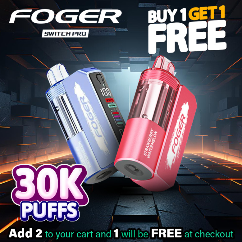 Foger Switch Pro Disposable (30000 Puffs) - Buy 1 Get 1 Free