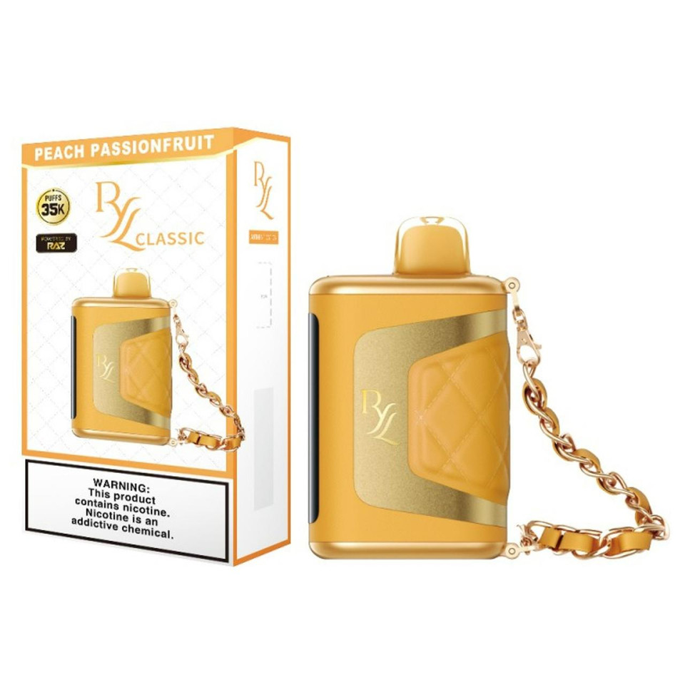 RYL Classic 35K Puff Disposable Peach Passionfruit