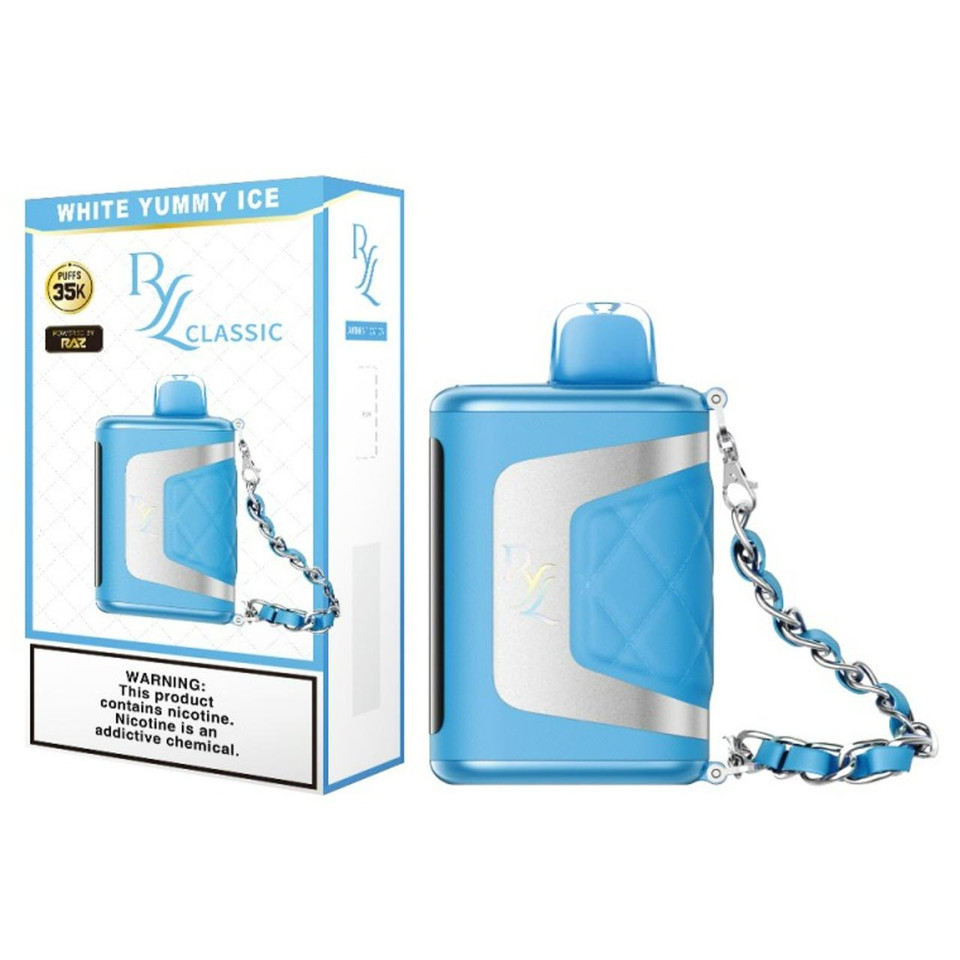 RYL Classic 35K Puff Disposable White Yummy Ice