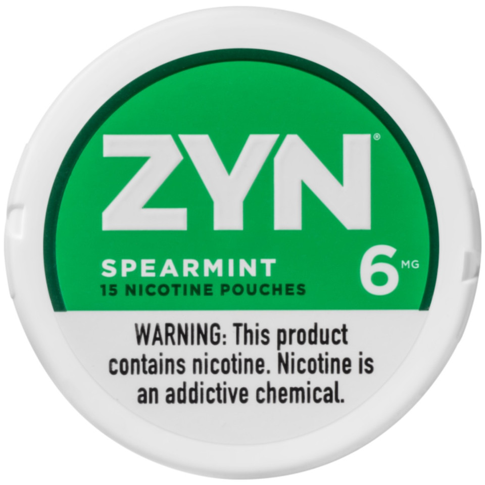 ZYN Nicotine Pouches - 1PK Spearmint 6MG