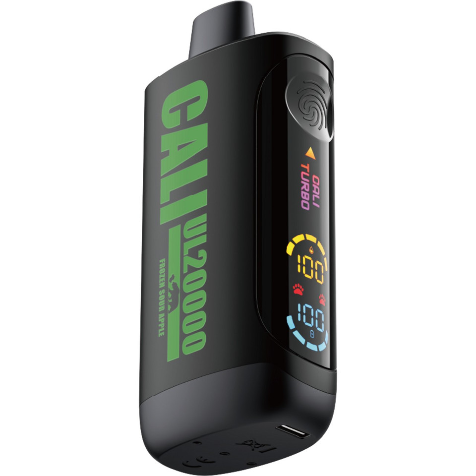Cali UL20000 Black Series 20000 Puff Disposable Frozen Sour Apple