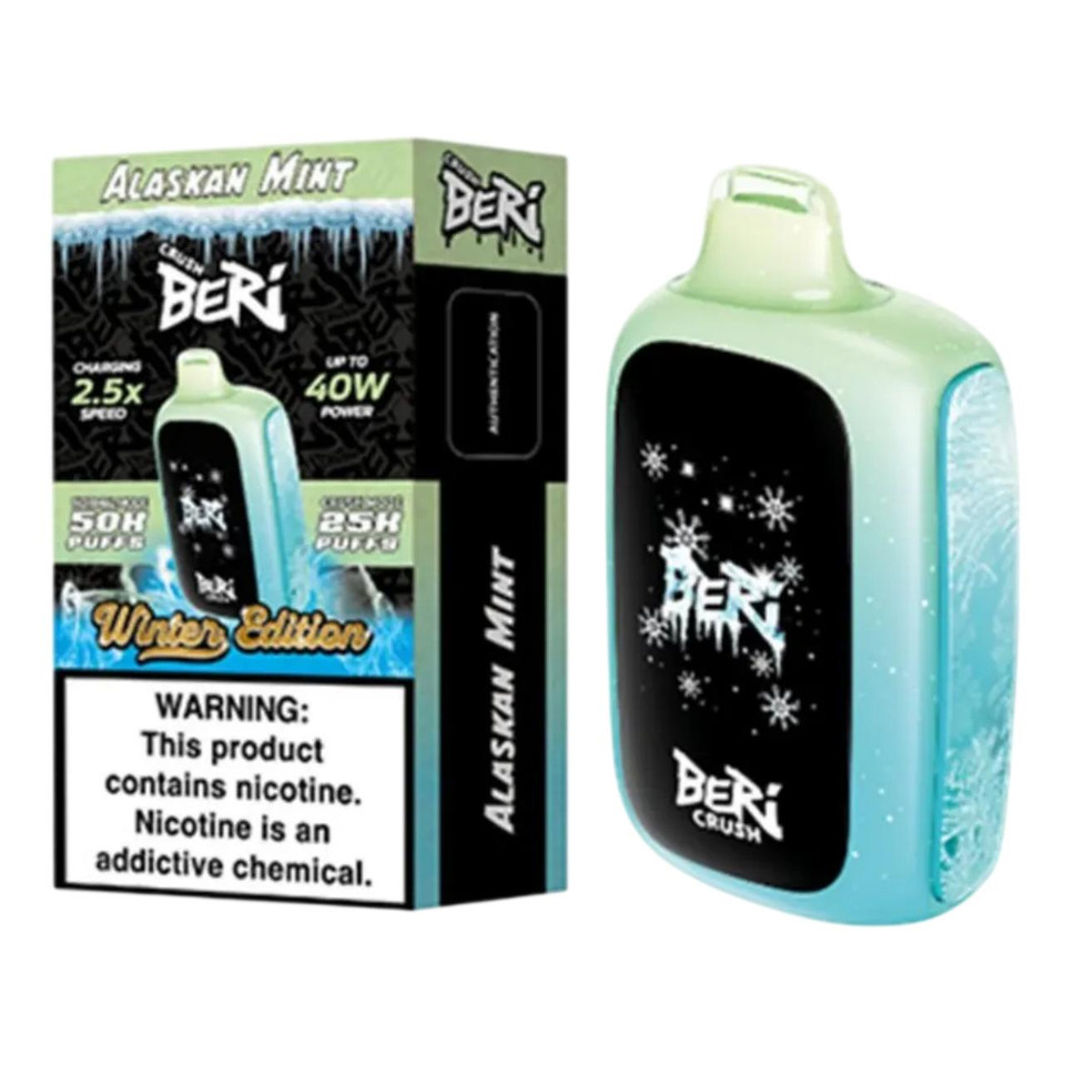 Beri Crush 50K Puff Disposable Winter Edition Alaskan Mint